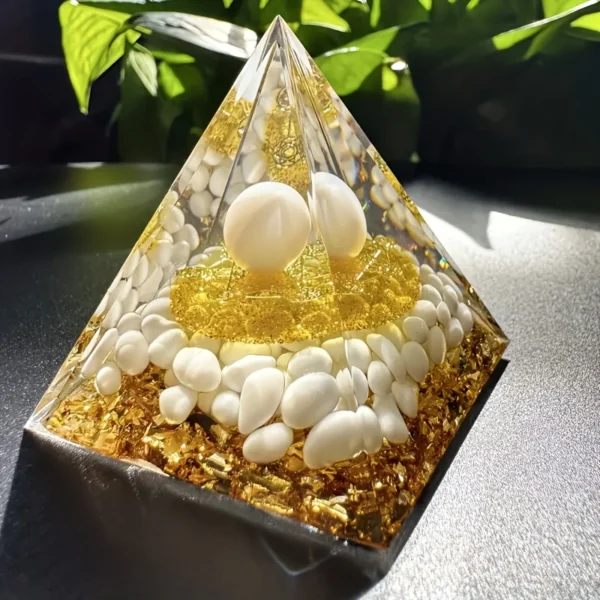 Pyramide Orgonite Métatron