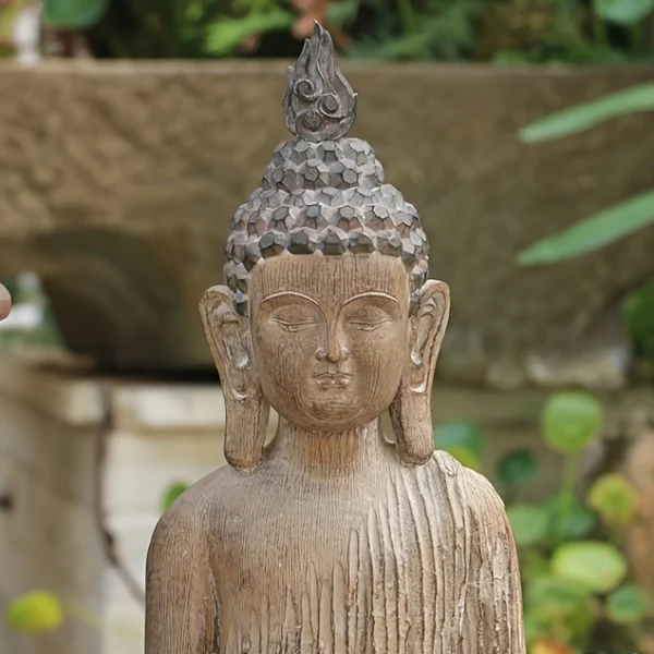 Sculpture Bouddha en résine