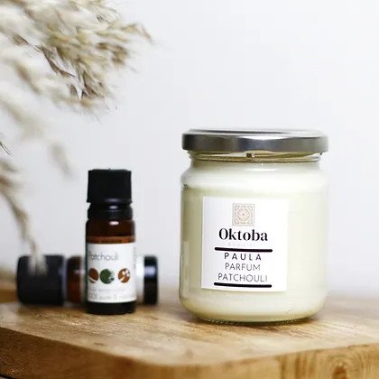 Bougie parfumée au Patchouli