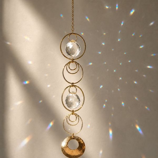 Attrape soleil en cristal créole