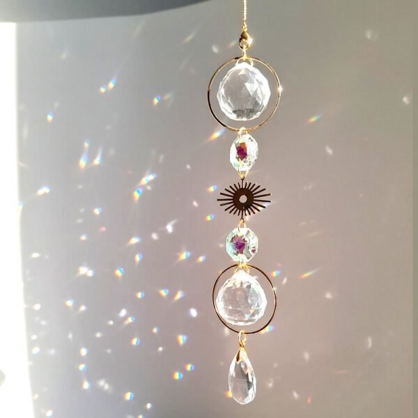 Attrape soleil en cristal soleil