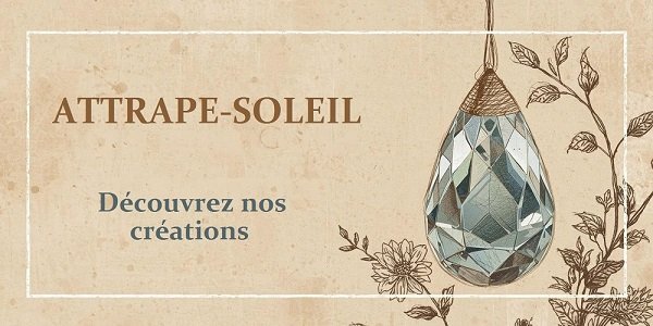 Découvrez toute notre collection d'attrape-soleil en cristal