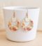 Boucles d'oreilles vintage bohème